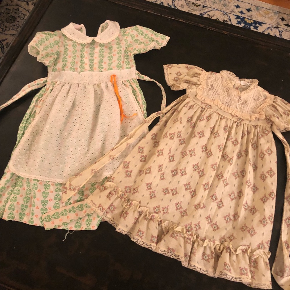 Apron string dress-bundle